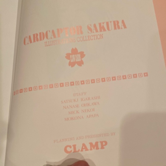 Cardcaptor Sakura Illustrations Collection oversized stiff paperback - Picture 2 of 6